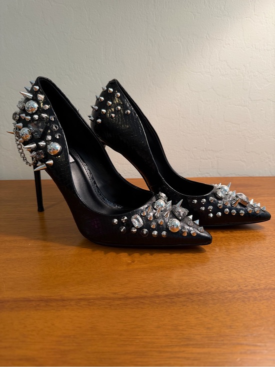 Steve madden Shoes - Steve Madden Veronicka Black Pointed-Toe Multi Stiletto Pumps